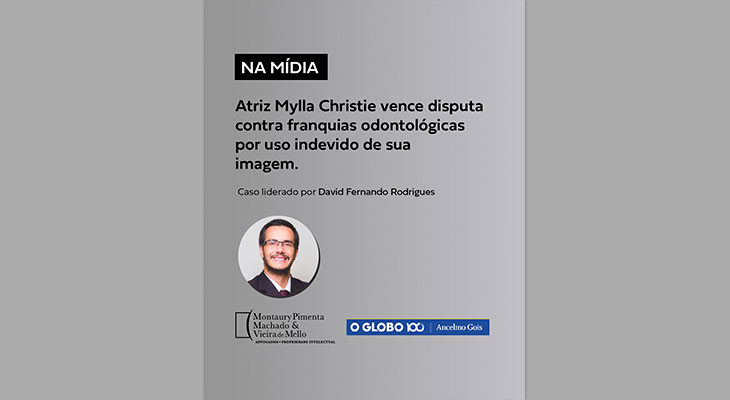 Atriz Mylla Christie vence disputa contra franquias odontológicas por uso indevido de sua imagem
